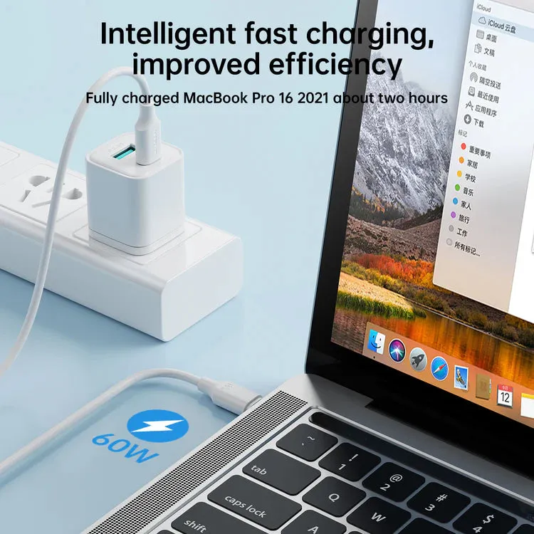 Joyroom Fast Charging Type-C to Type-C Cable 60W / 1m