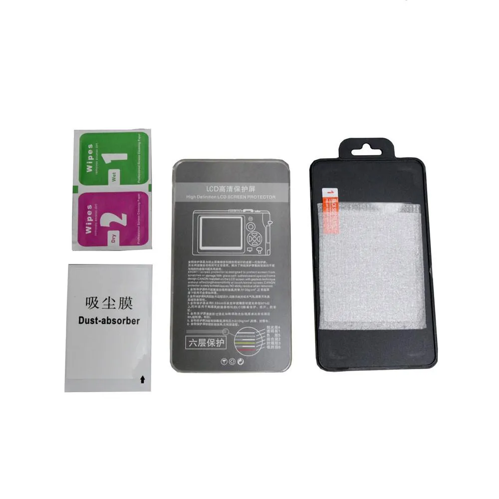 LCD Premium Tempered Glass Screen Protector for Nikon D600