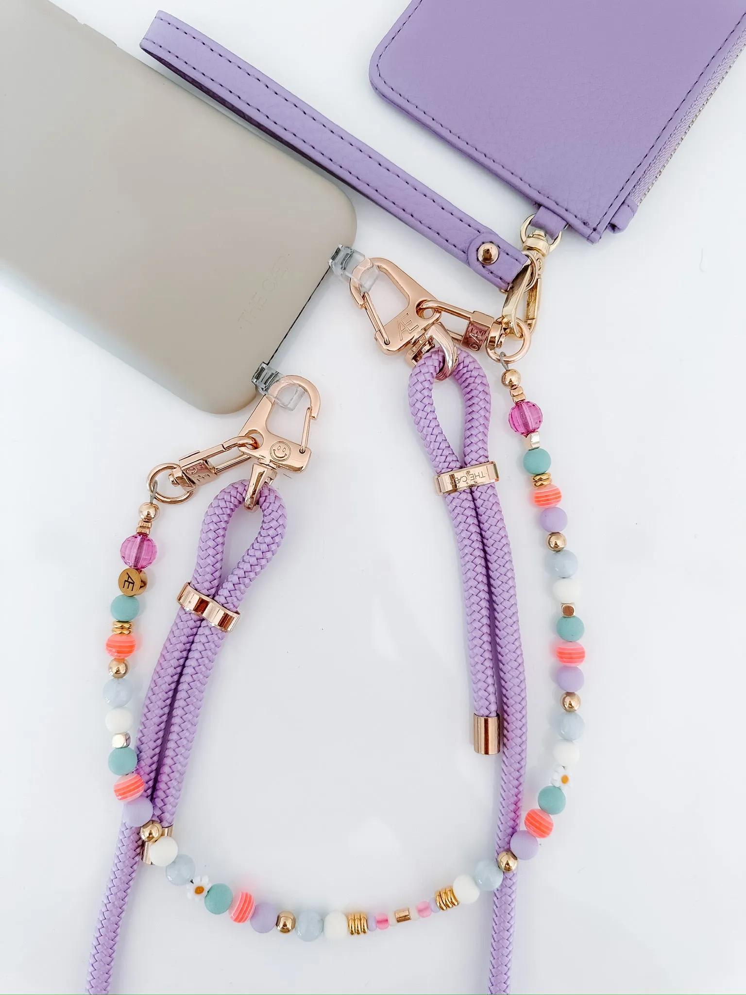 Lilac Phone Strap - Final Sale