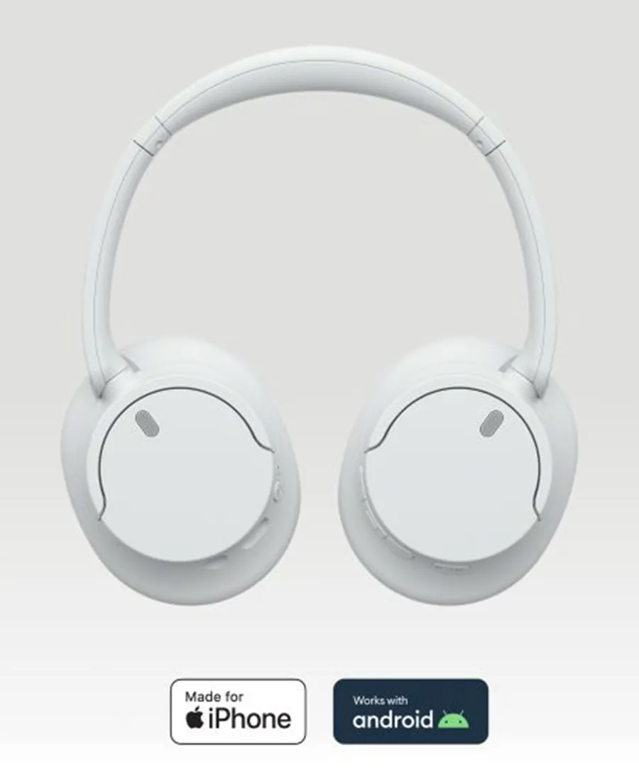 Noise Cancelling Wireless Headphones | White