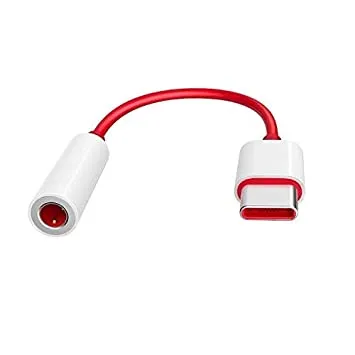 Oneplus 8T Noise Cancelling Headphone Jack Connector (Type-C to 3.5mm Splitter)