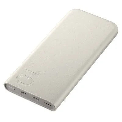 Open Box - Samsung 10000mAh 25W Power Bank - Beige
