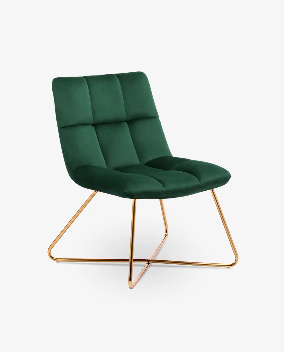 Outer Banks Square Tufted Accent Chair