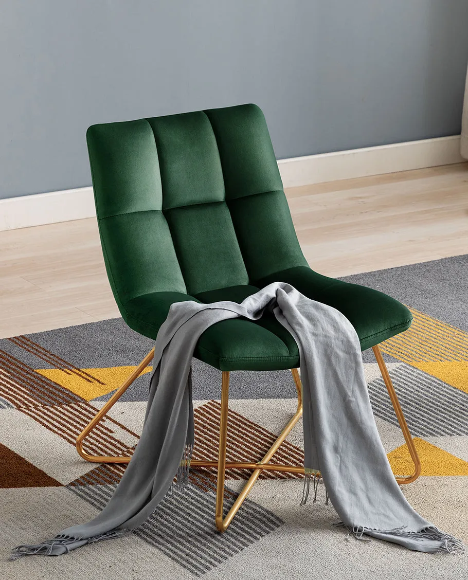 Outer Banks Square Tufted Accent Chair
