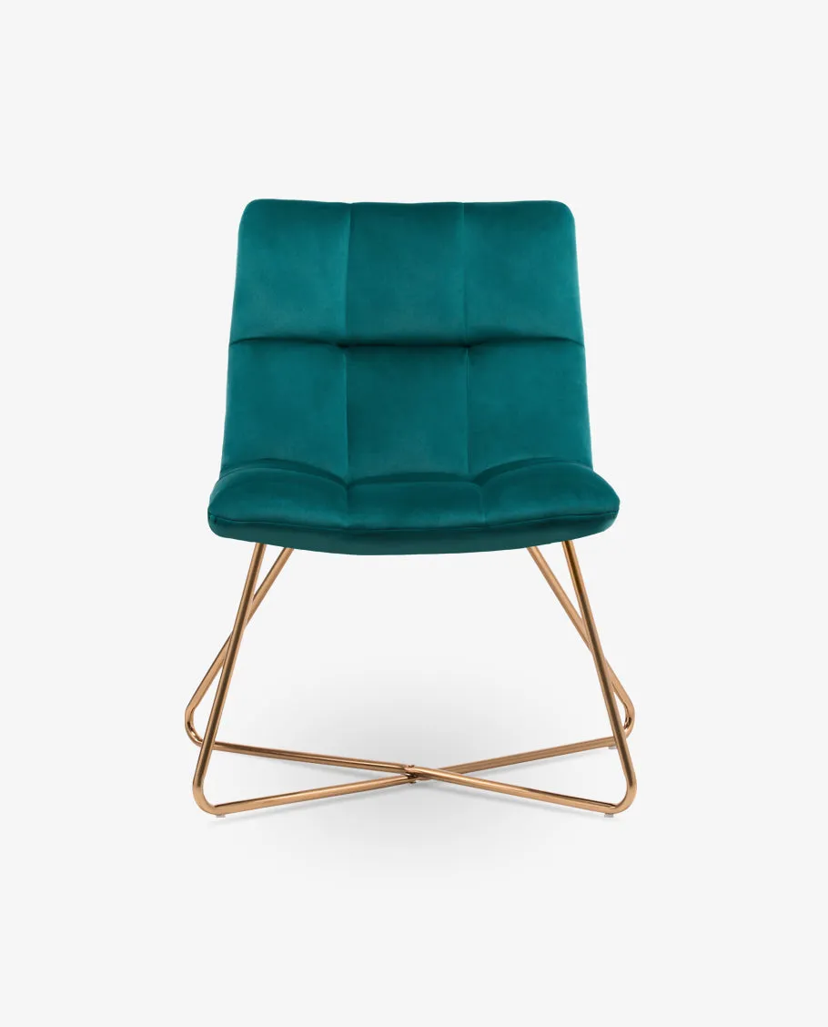 Outer Banks Square Tufted Accent Chair