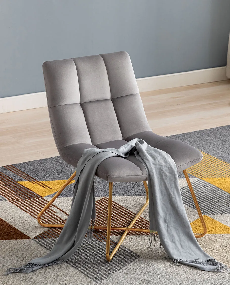 Outer Banks Square Tufted Accent Chair