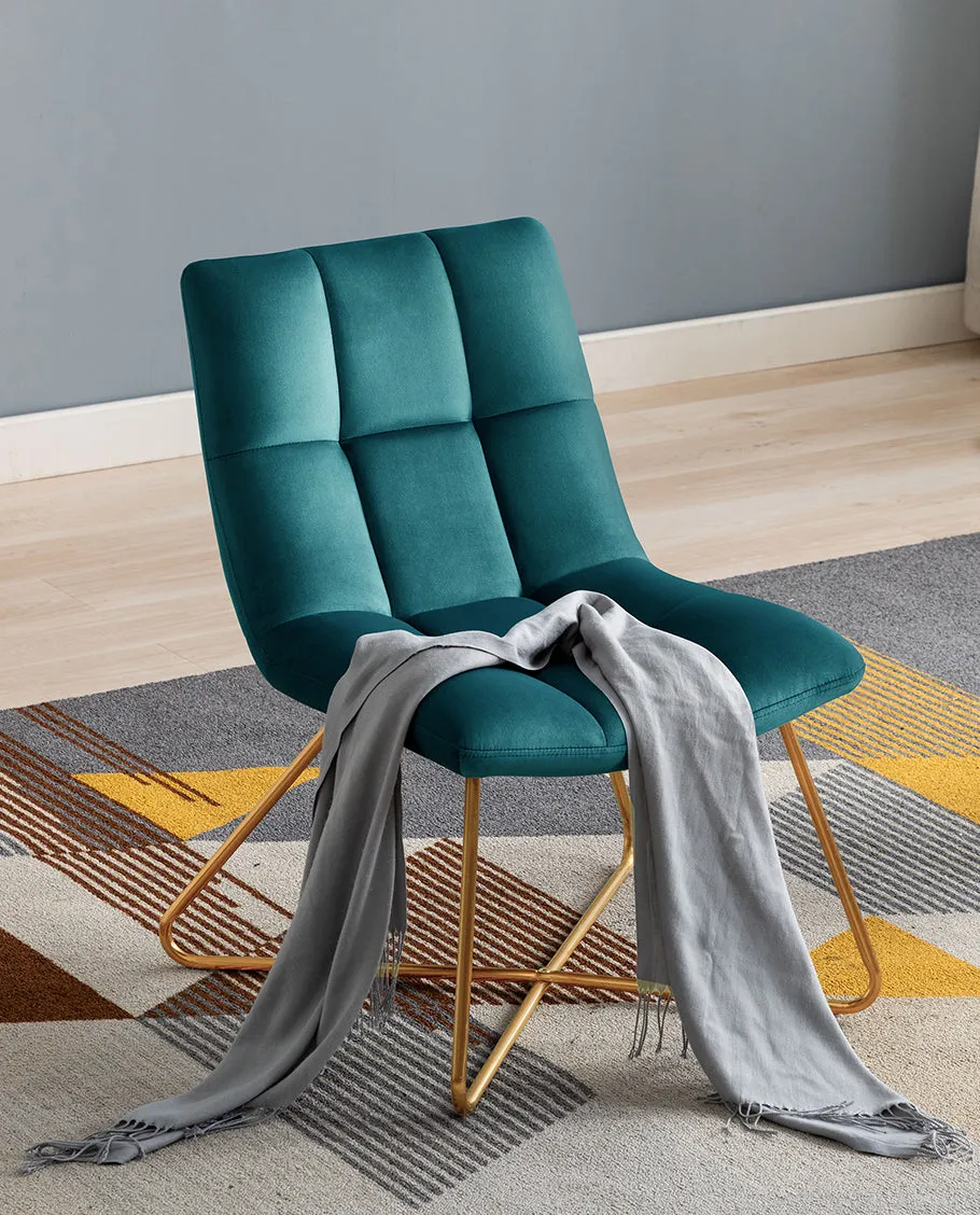 Outer Banks Square Tufted Accent Chair