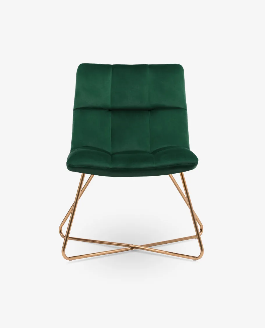 Outer Banks Square Tufted Accent Chair