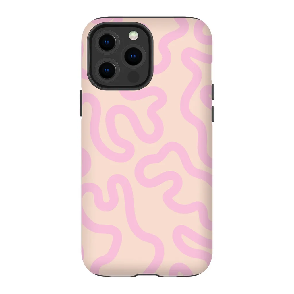 Pastel Moments Phone Case - Cream/Pink