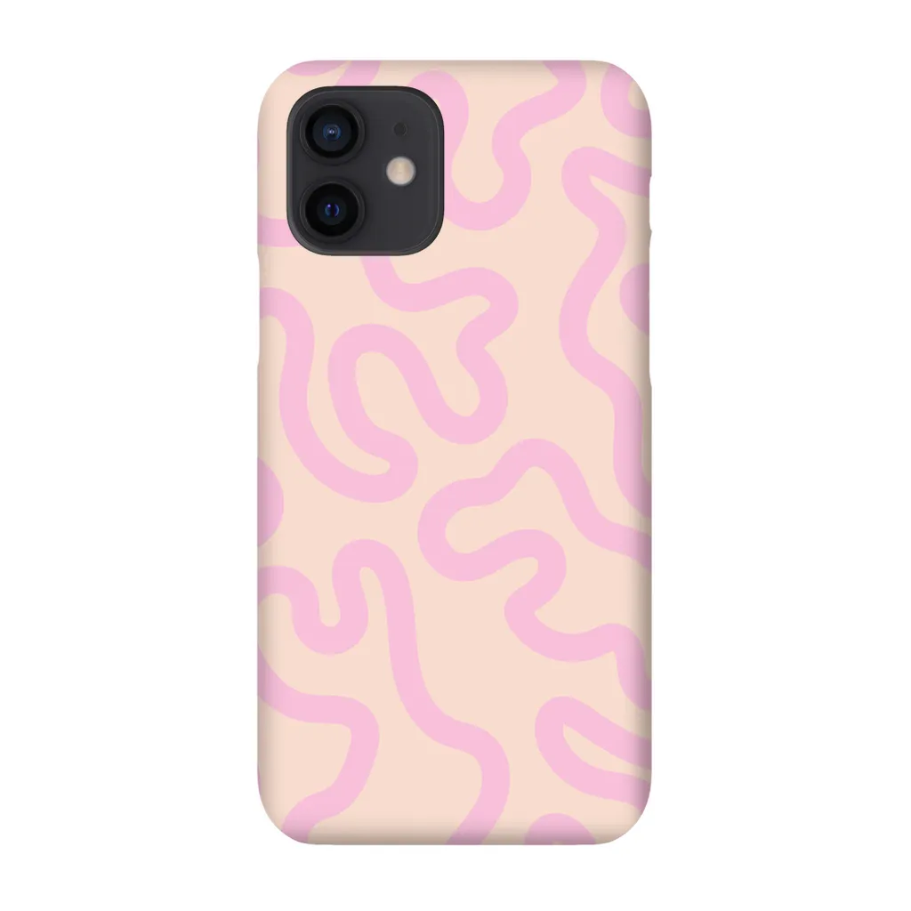 Pastel Moments Phone Case - Cream/Pink