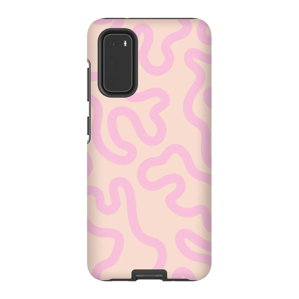 Pastel Moments Phone Case - Cream/Pink