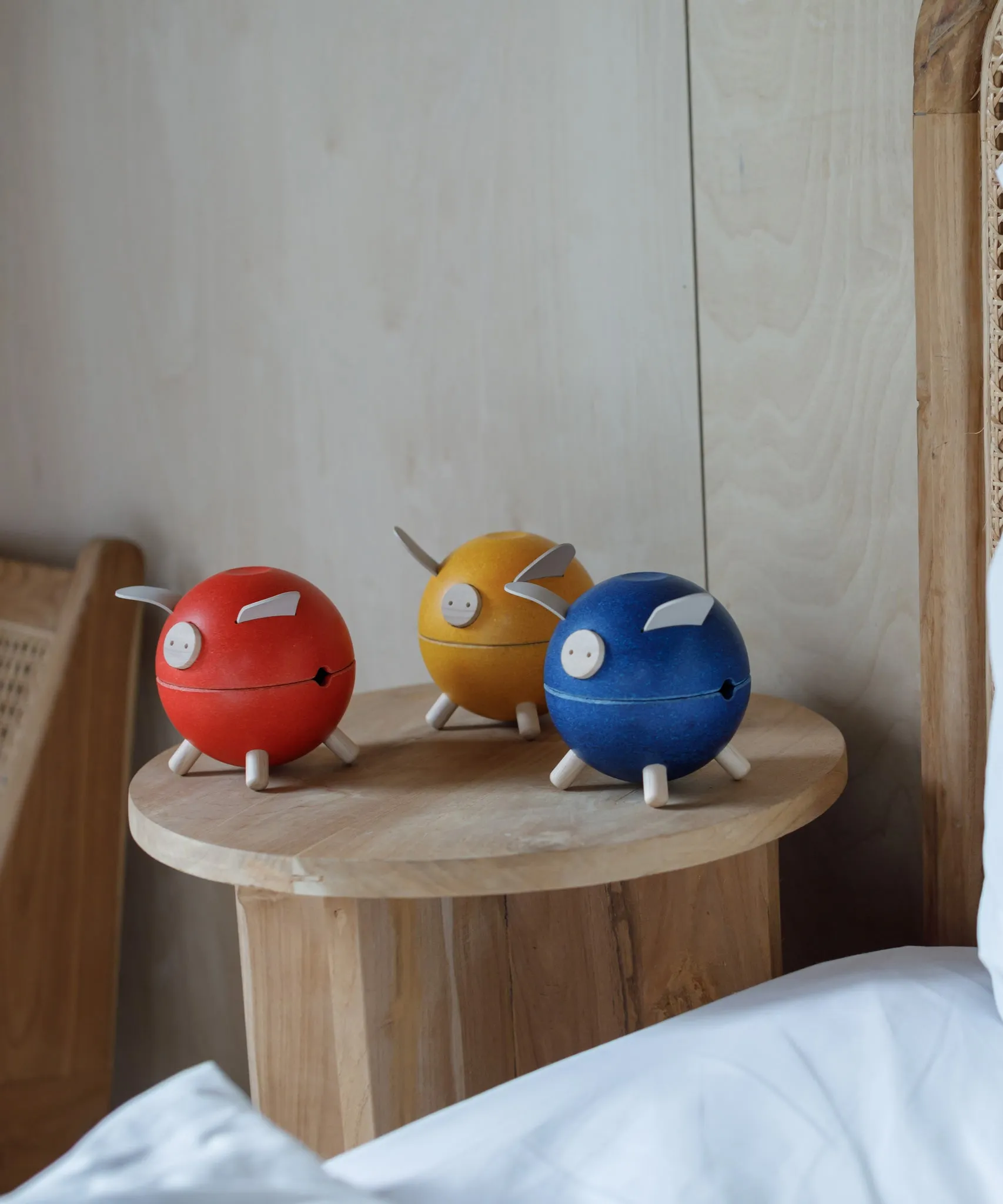 PlanToys Red Piggy Bank