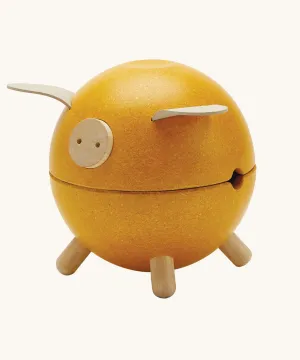 PlanToys Yellow Piggy Bank