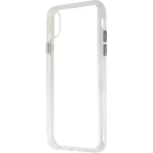 Qmadix C Series Crystal Clear Hard Case for Apple iPhone Xs/X - Sleek Protective Cover