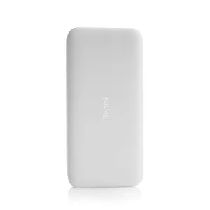 Redmi 20000mAh Power Bank, USB Type C, Micro USB Ports, Dual USB Output, 18W Fast Charging, Low Power Mode, (White)