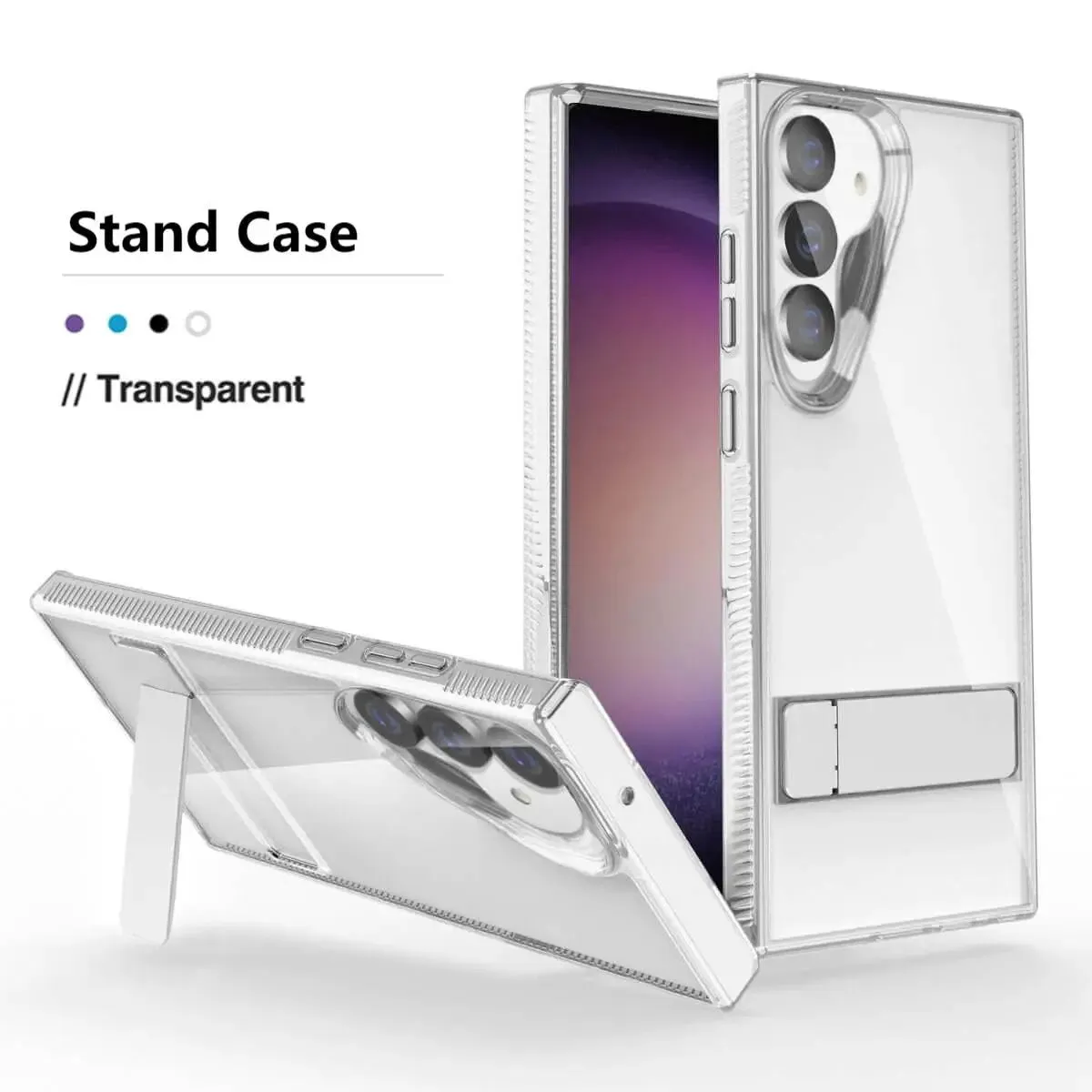 Samsung S23 Crystal Stand Case
