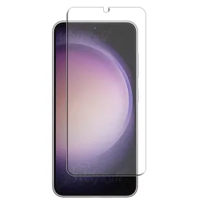 Samsung S23  Plus compatible Tempered Glass Screen Protector with Camera Lens Caps