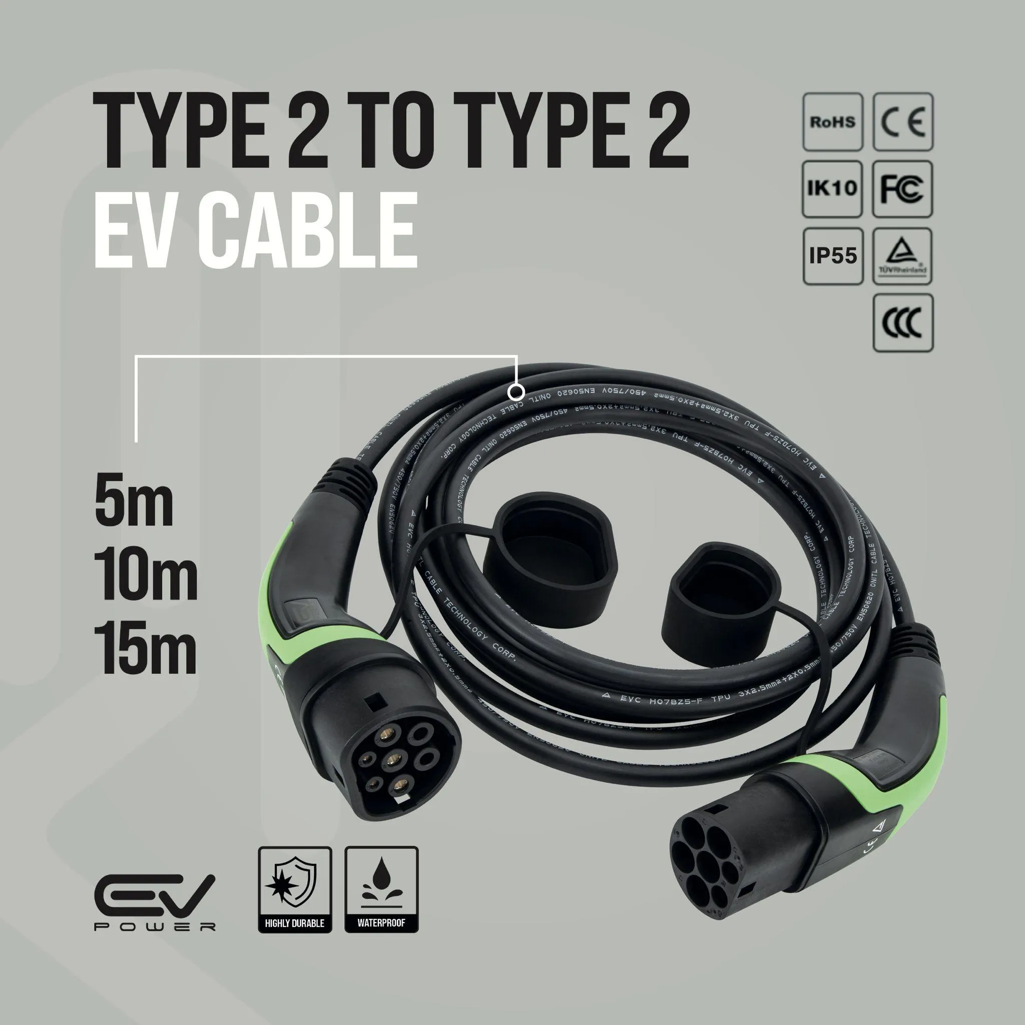 Seat El-Born EV Charging Cable