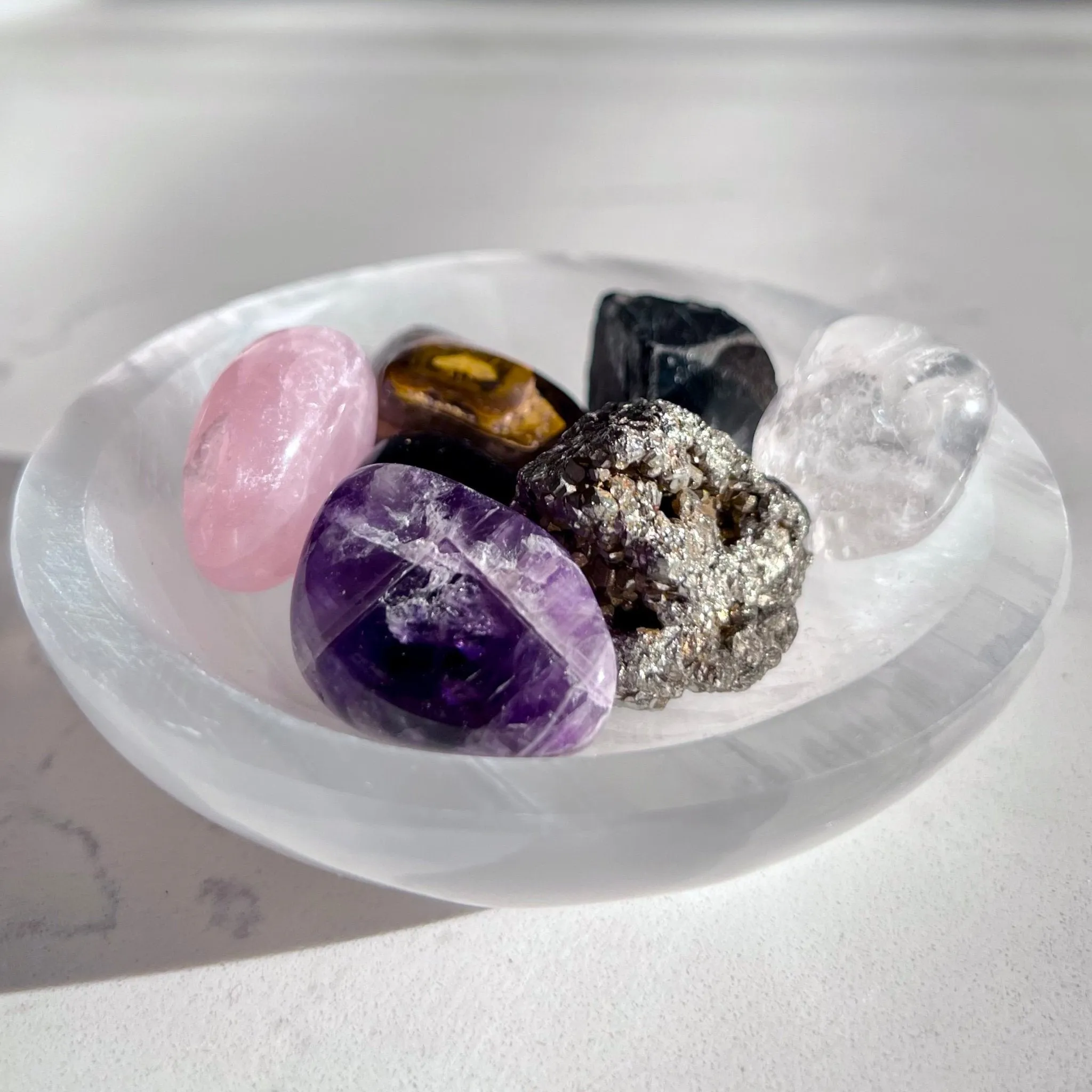 Selenite Charging Bowl