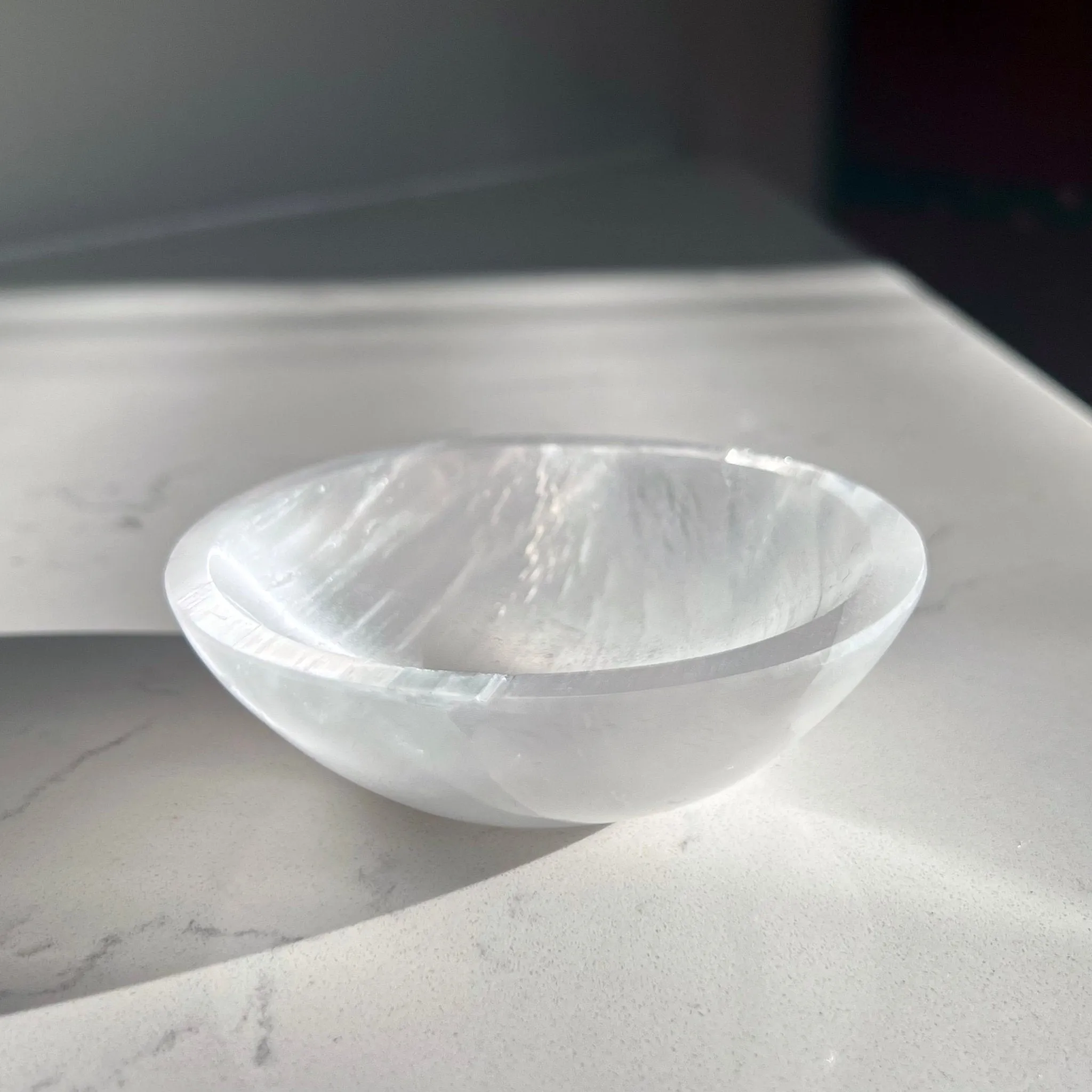 Selenite Charging Bowl