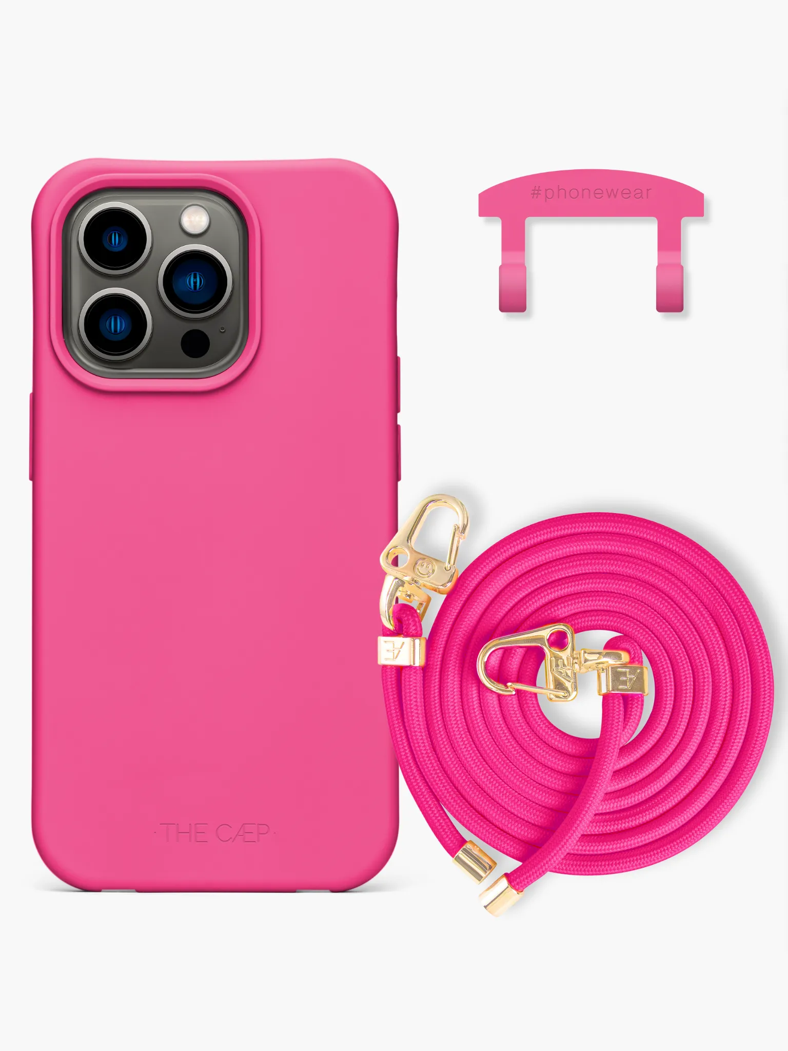 Sydney   Neon Pink Crossbody Bundle
