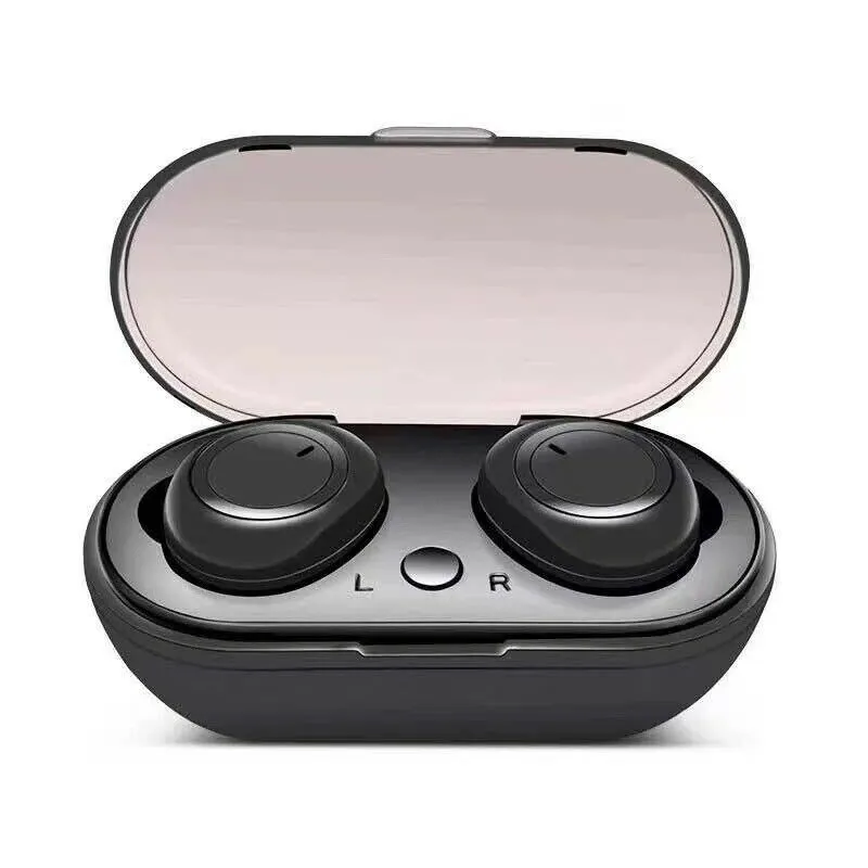 Waterproof Bluetooth 5.0 Wireless Earbuds Headphone Headset with Noise Cancelling