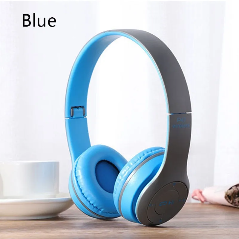 Wireless Headphones 5.0 Bluetooth Earphone with Memory TF Card Audifono Headset for iPhone Samsung Huawei Xiaomi Headphone