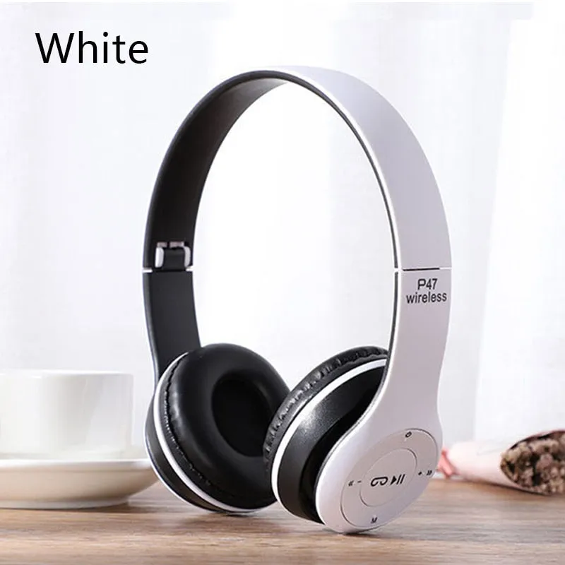 Wireless Headphones 5.0 Bluetooth Earphone with Memory TF Card Audifono Headset for iPhone Samsung Huawei Xiaomi Headphone