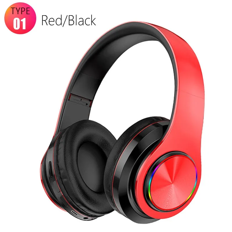 Wireless Headphones 5.0 Bluetooth Earphone with Memory TF Card Audifono Headset for iPhone Samsung Huawei Xiaomi Headphone