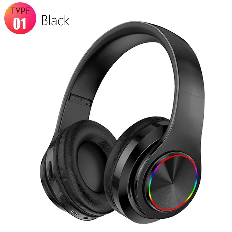 Wireless Headphones 5.0 Bluetooth Earphone with Memory TF Card Audifono Headset for iPhone Samsung Huawei Xiaomi Headphone