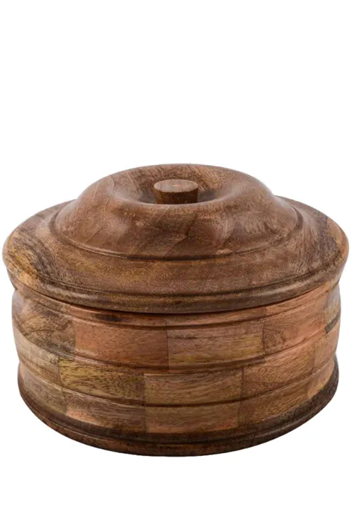 Wooden Chapatti Box