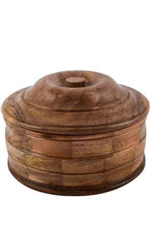 Wooden Chapatti Box