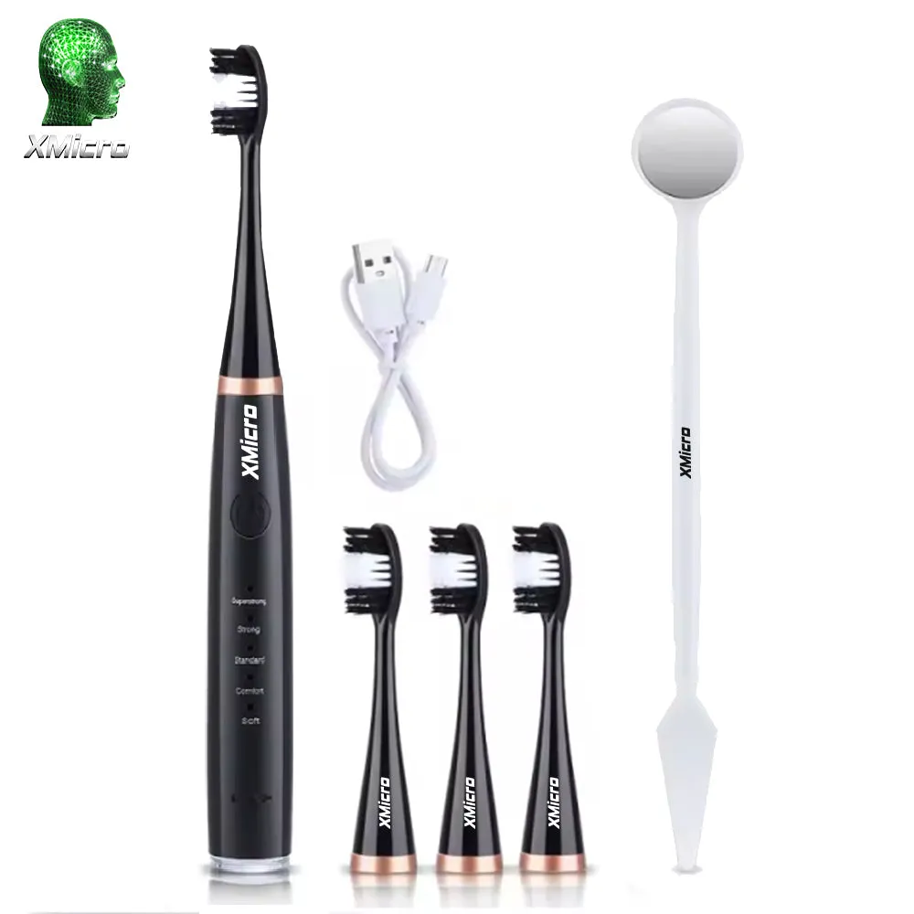 XMicro® Electric Toothbrush Ultra Whitening Results, Plaque Removal, Waterproof