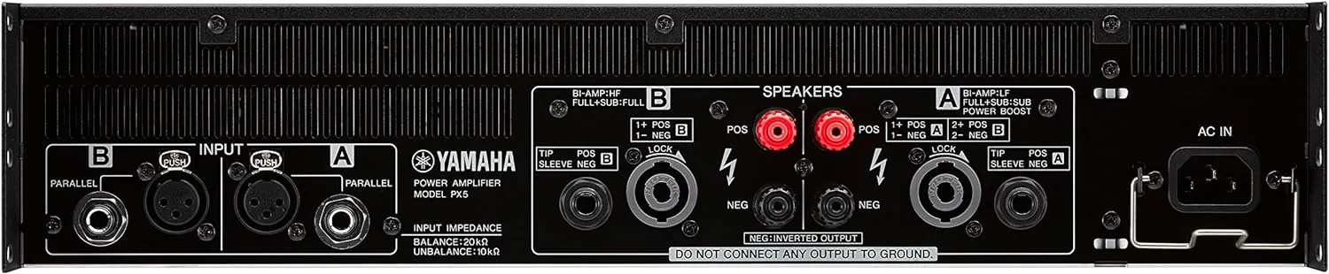 Yamaha PX5 800W 2-channel Power Amplifier